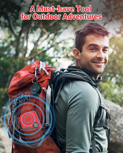 Emergency Hand Crank Radio with 3 LED Flashlight, AM/FM/NOAA Portable Weather Radio with 2000Mah Power Bank Phone Charger, Solar Powered USB Charged Radio for Indoor Outdoor Camping, SOS Alarm