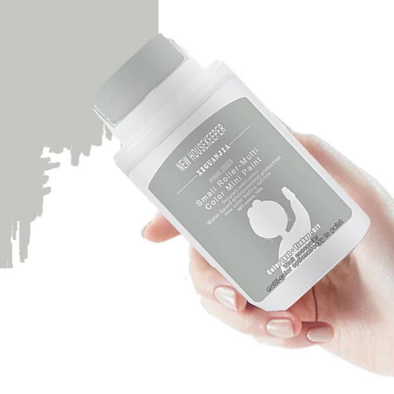 WallFix™ Mini Rolling Paint Brush – DIY Wall Repair Tool for Quick Mark & Graffiti Coverage